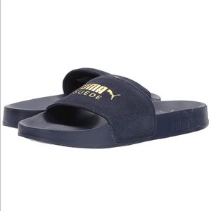 Puma leadcat suede slide